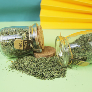 ODM/OEM בבקבוקים <span class=keywords><strong>Catnip</strong></span> חטיפים השערות הסרת & נשימה התארגנות כתוש <span class=keywords><strong>Catnip</strong></span> עלים - Product Image 5