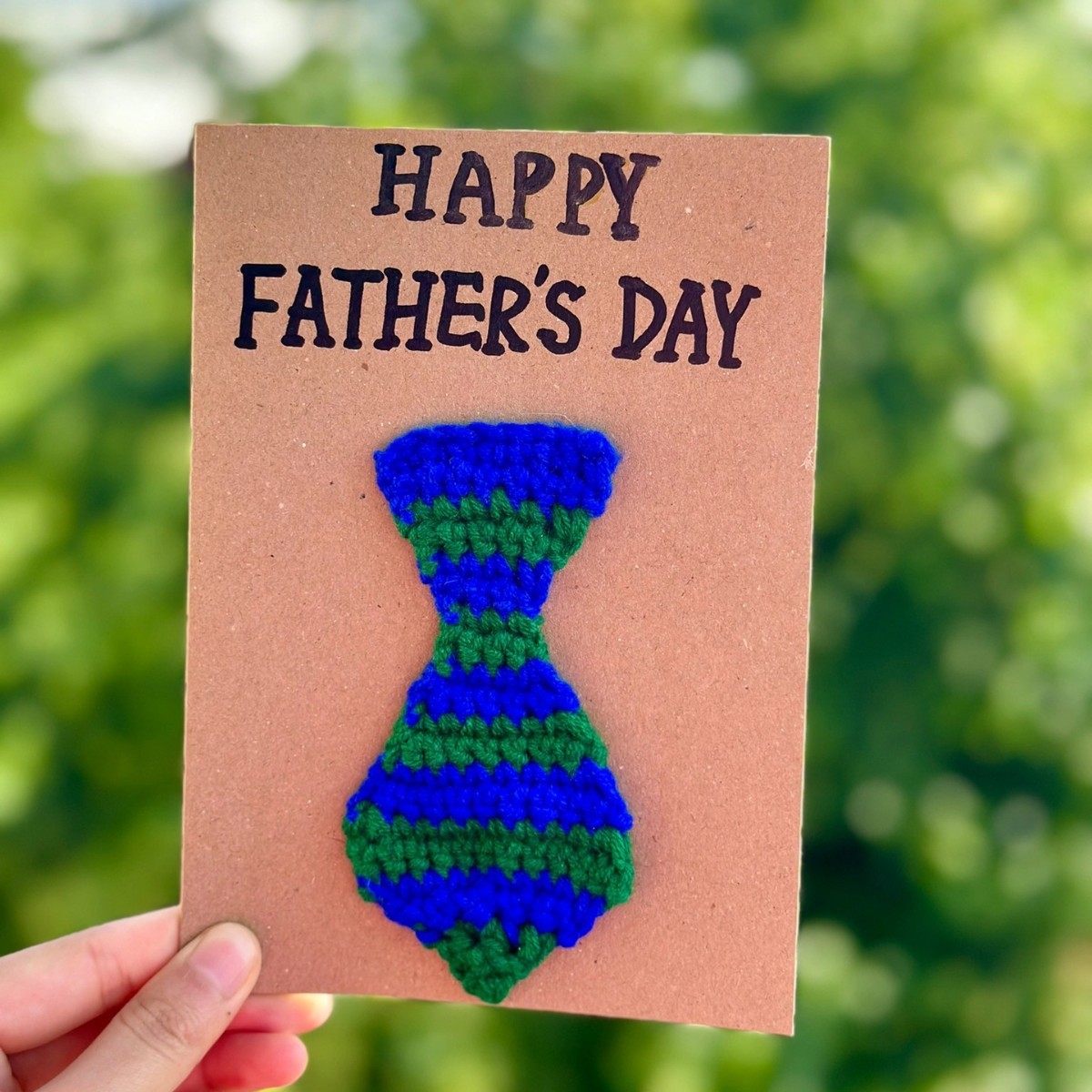 blue material pack-fathers day blue tie