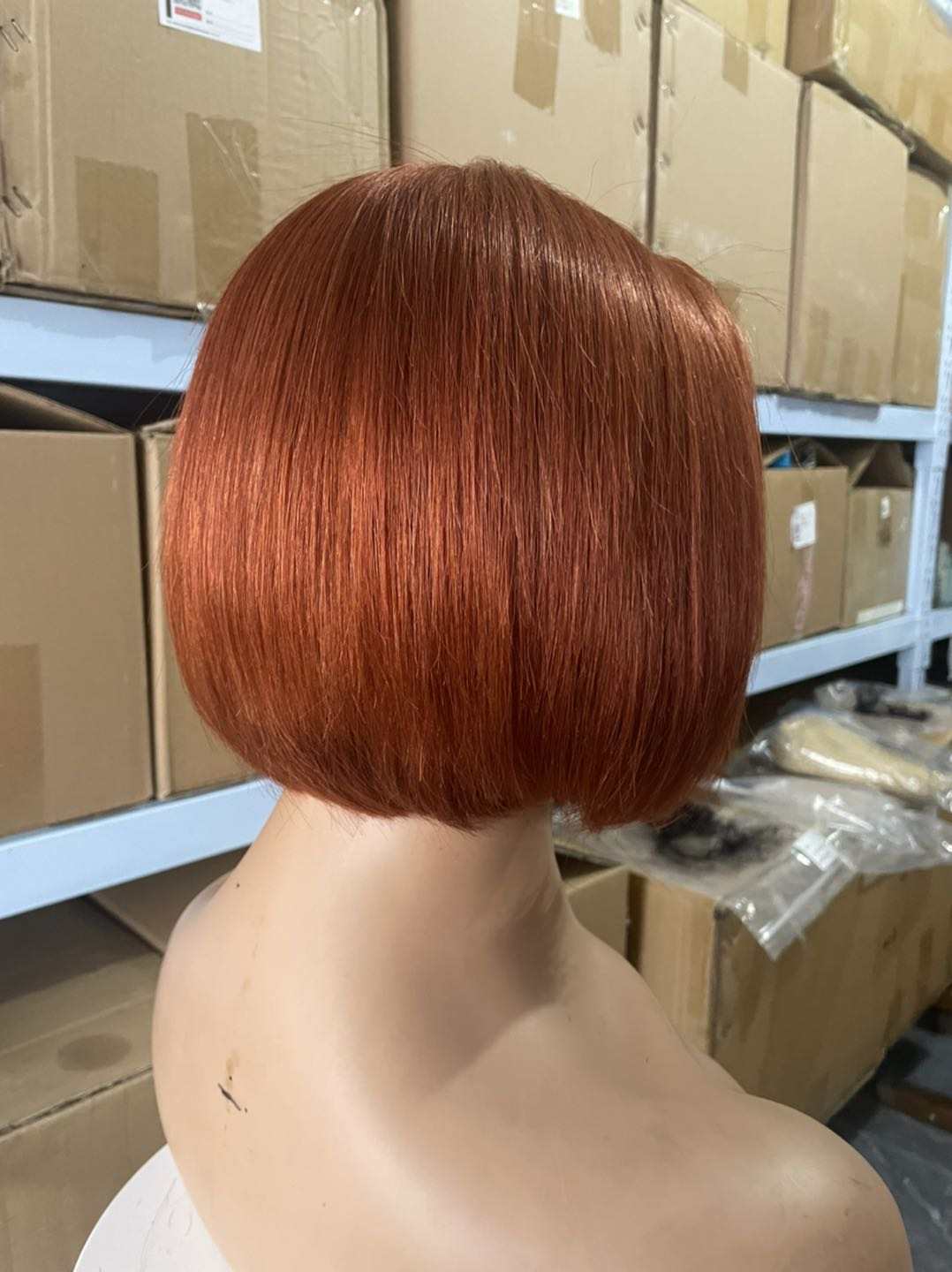 Bob dentelle T-Orange #