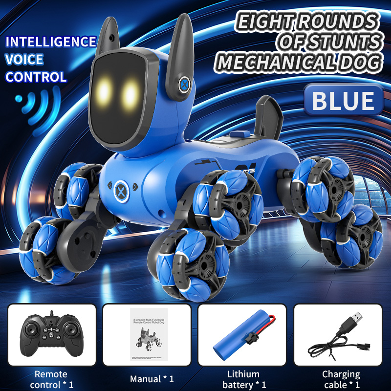 EPT1510325-Mini machine rc à 8 roues MINI chien (18 pièces/ctn)
