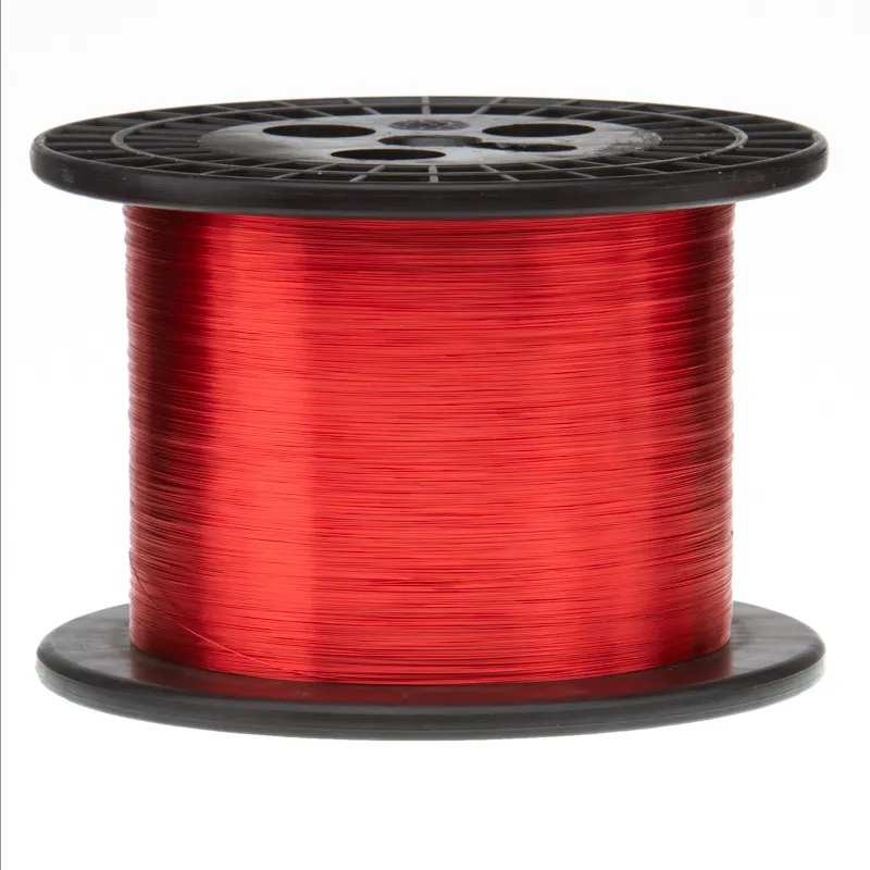 Manufacturer whosale 42 48 awg formvar enamelled copper magnet wire