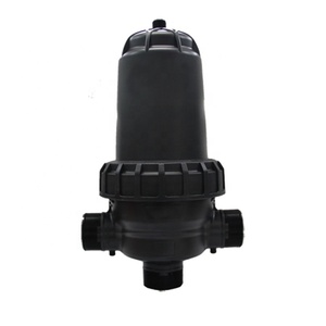 AGL DN50 2 "T型手动盘式过滤器120网聚丙烯塑料，用于喷水灌溉系统，用于喷水连接 - Product Image 1