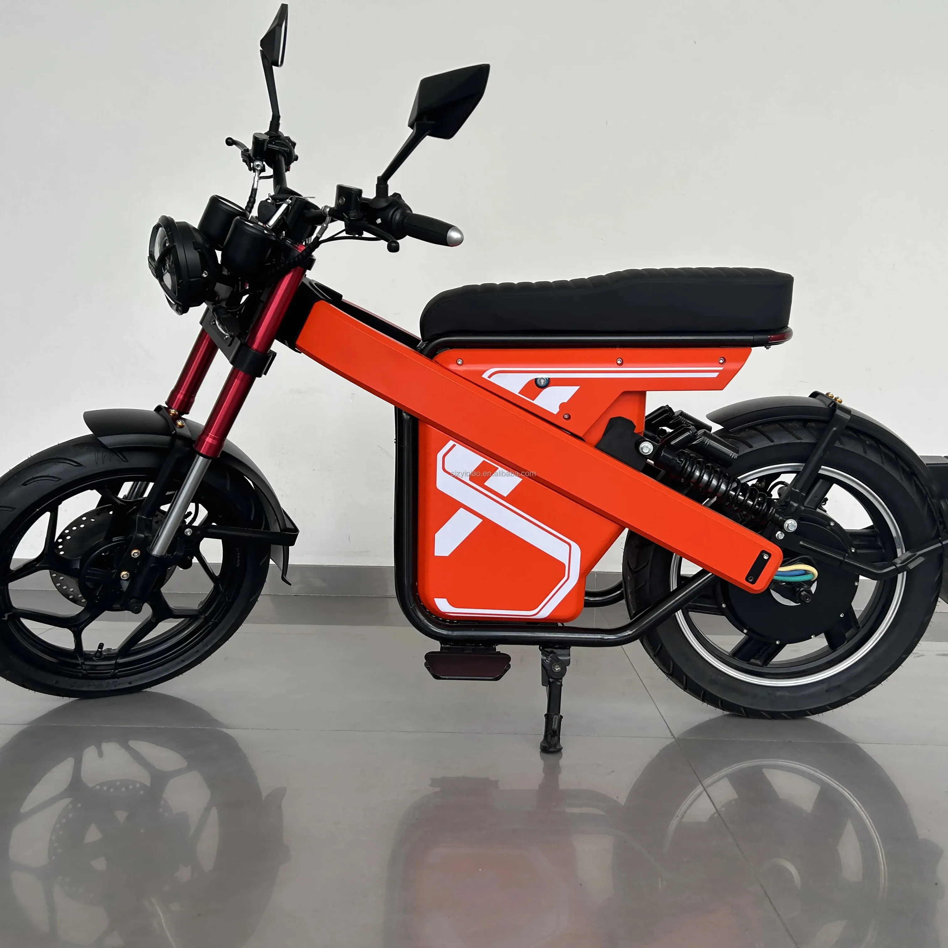 2024 Citycoco HM-6 yeni stil elektrikli motosiklet 2000W Scooter EEC 60V Adults pil ile yetişkinler için 4000W güç kıyıcı