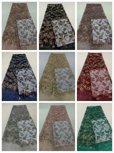 Nhà máy bán Ghana ren vải partyfashion Ren Vải bán buôn thêu ren vải - Product Image 5