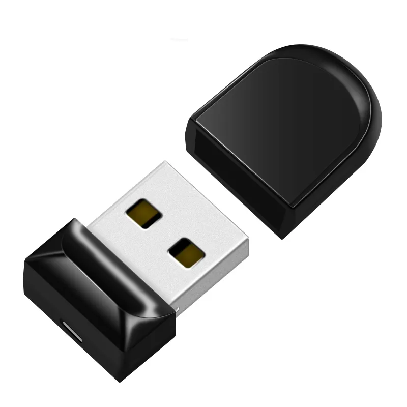 Pen-Drive Memori USB Super Mini, Stik USB Flash Drive 64GB 32GB 16GB 8GB