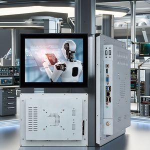 VINCANWO Windows J1900 Industrieller eingebetteter Computer 15 Zoll IP65 Wasserdichter kapazitiver Touchscreen i3 CPU Android Betrieb 4GB - Product Image 1