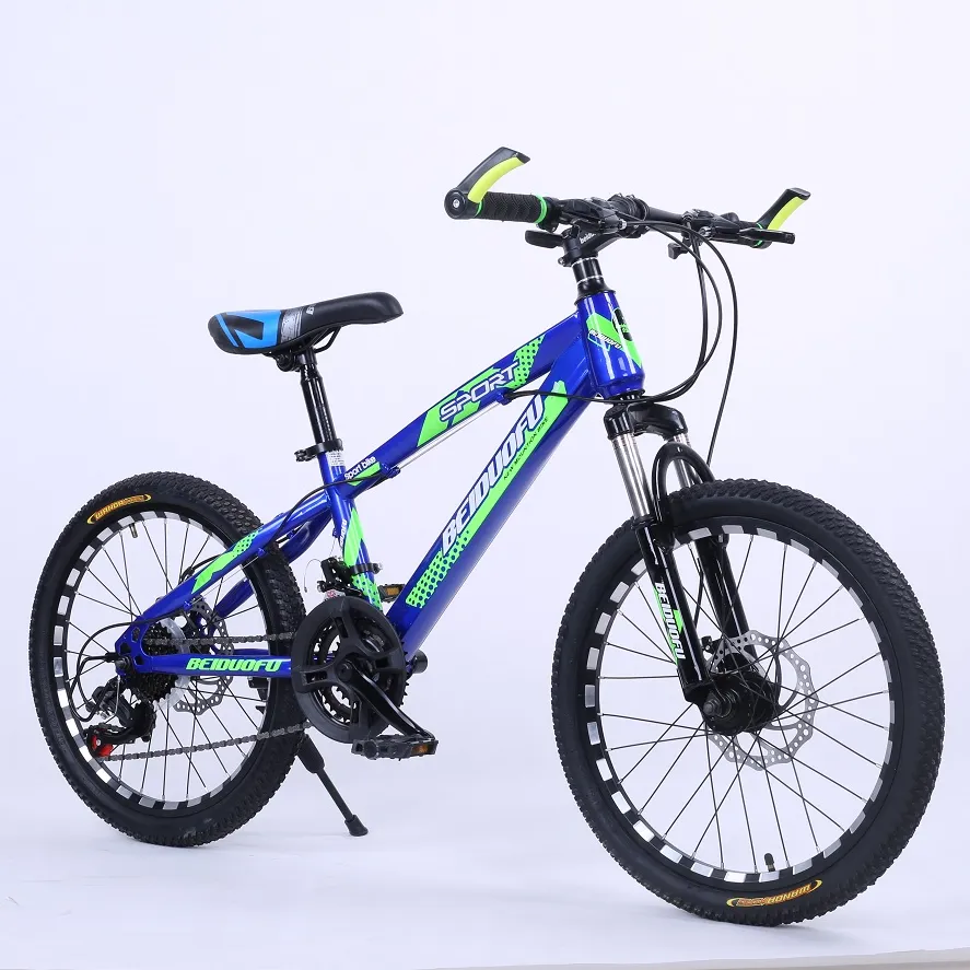 Bmx bicicleta de alumínio de 20 polegadas, bicicleta mountain bike de 24 polegadas com 18 velocidades, para adolescentes
