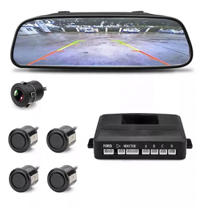 Monitor iPoster de 4,3 pulgadas para coche con 4 sensores, pantalla LCD, Kit de Sensor de aparcamiento para coche, sistema de Monitor de respaldo inverso, sensores de aparcamiento inteligentes - Product Image 1