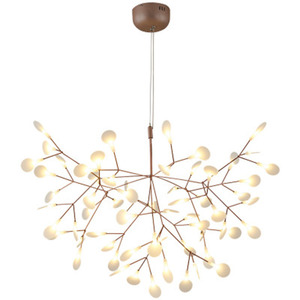 ポストモダンシンプルラグジュアリー<span class=keywords><strong>LED</strong></span>シャンデリアライト北欧工業用ホタルデザインカフェ衣料品店用アルミニウムボディIP44定格
