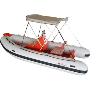 12ft Best-selling Deep <strong>V</strong> Fiberglass Hull RIB 360 <strong>PVC</strong> <strong>Tube</strong> With Center Console and Seat and EVA for Ocean Fishing - Product Image 6