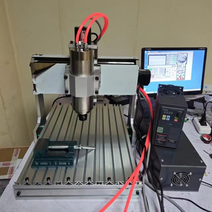 迷你3020F 3/4/5轴DIY台式数控路由器500W 2合1，用于木材路由器的PVC雕刻钻孔和铣削 - Product Image 1