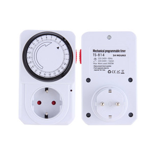 Weltweit EU Stecker 24 Stunde Programmierbare Mechanische Elektrische Stecker Programm Timer Netzschalter Energie Saver - Product Image 2
