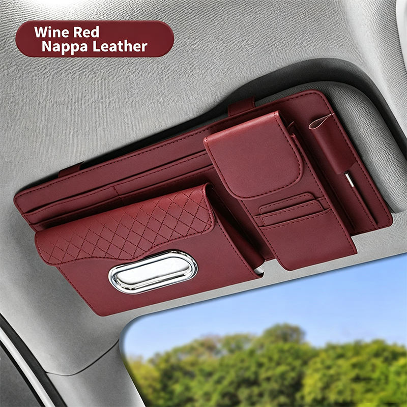 Cuero Napa Rojo