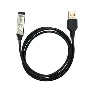 DC 5 В USB 3-кнопочный мини-контроллер, USB RGB Световой бар контроллер для регулировки цвета света