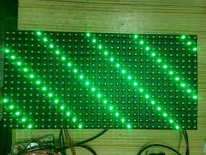 Modulo display a led per esterni P10 SMD colore verde - Product Image 4