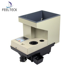 带漏斗容量硬币计数机的可定制硬币分拣机 - Product Image 1