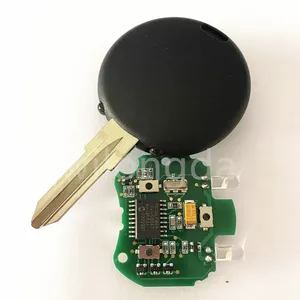 Originale 3 pulsanti chiave telecomando AEC Chip 433Mhz con 2 luci a infrarossi per Mercedes Benz Smart Fortwo Forfour Roadster città passione - Product Image 4