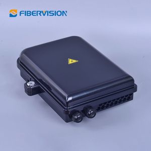 Scatola FTTH scatola di distribuzione ottica scatola ABS SC FC Optik BOX 16 8 Core 16c 1:8 bianco 2 in 8 Out nero, bianco, grigio - Product Image 5