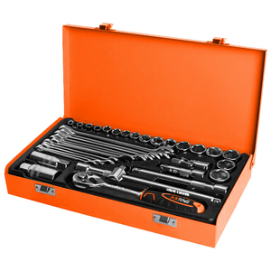 High Strength Kit <strong>Hardware</strong> <strong>Tool</strong> <strong>Set</strong> 36pcs Ratchet Wrench <strong>Set</strong> with Iron <strong>Tools</strong> <strong>Set</strong> Box - Product Image 1