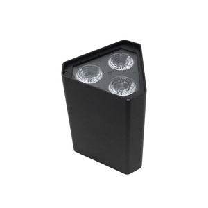 3 uds 18W inalámbrico RGBWA + UV alimentado por batería LED Par puede luces de escenario DMX/IR/APP Control cuerpo de hierro IP65 para uso en almacén y DJ - Product Image 1