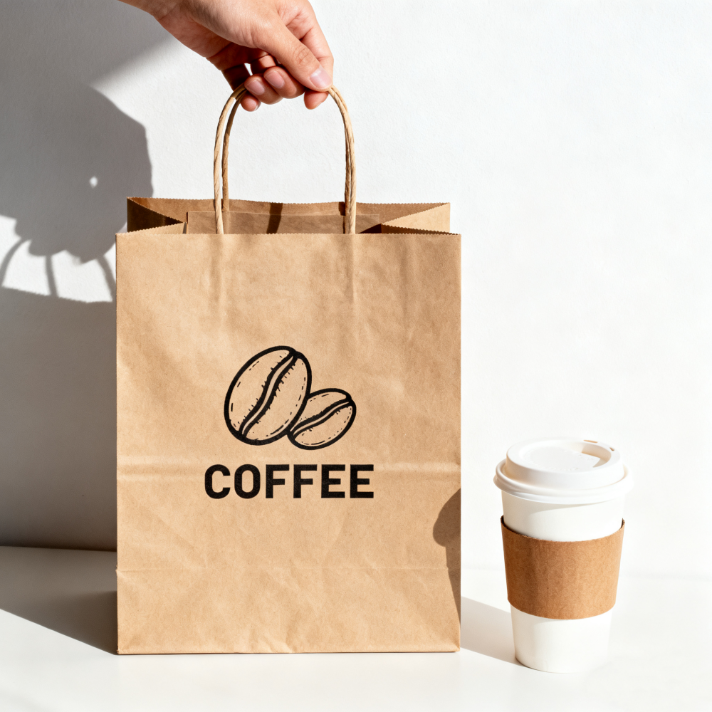 custom takeaway paper bags