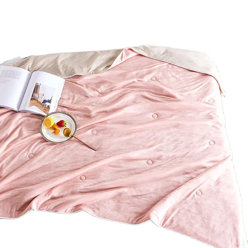 Охлаждающее двустороннее роскошное летнее одеяло, шелковое одеяло, детское одеяло, одеяло на ощупь