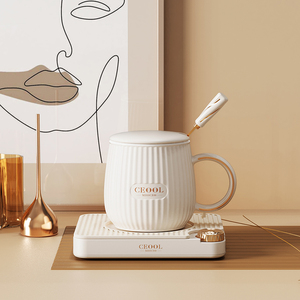 Ceool แก้วกาแฟ45 55 55 65องศาอุ่นให้ดื่มกาแฟอุ่นแก้วเซรามิกอัฉริยะอุ่นแก้ว - Product Image 1