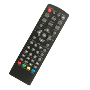 Siyah evrensel kablosuz uzaktan kumanda kontrolörü için Dvb-t2 akıllı televizyon Stb Hdtv akıllı Set üstü Tv kutusu - Product Image 2