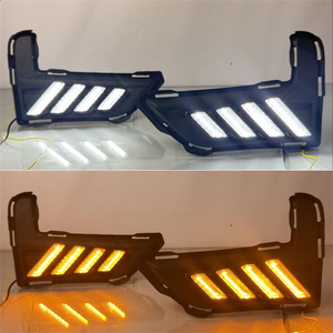 ไฟตัดหมอกสำหรับ Nissan Rogue X-Trail X Trail 2017 - 2022 LED ไฟตัดหมอกใช้ตอนกลางวันพร้อมสัญญาณเลี้ยว12V - Product Image 4