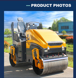 Vibro Road Roller Compactor Use Vibratory Compactor Compactor Of Asphalt Manual