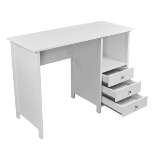 Moderner Home Office Holz <span class=keywords><strong>Computer</strong></span> Schreibtisch Studiert isch mit 3 Schubladen