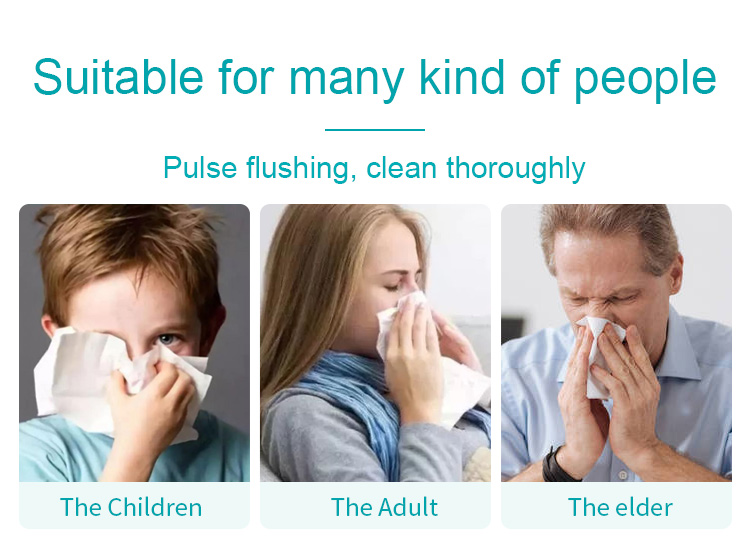 ETL Automatic Neti Pot Portable ROHS Electric Nose Clean Machine NJ159