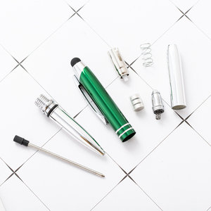 定制3合1发光二极管灯，用于带标志的手写笔圆珠笔多功能笔 - Product Image 4
