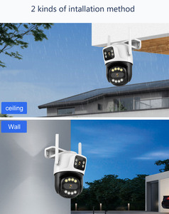 Cámara IP de seguridad inalámbrica para exteriores ICSEE, Audio bidireccional, almacenamiento Micro SD, IA inteligente, detección humana, cámara de red PTZ Wifi para interiores - Product Image 6