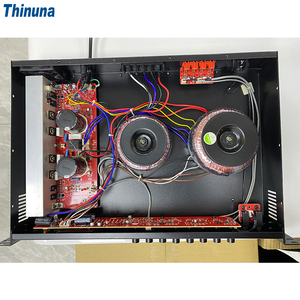 Thinuna TA Series PA System Mixer Power Amplifier <strong>Microphone</strong> <strong>Input</strong> Mixing Amplifier With BT/USB/FM/LCD Display/5 EQ Sound Effect