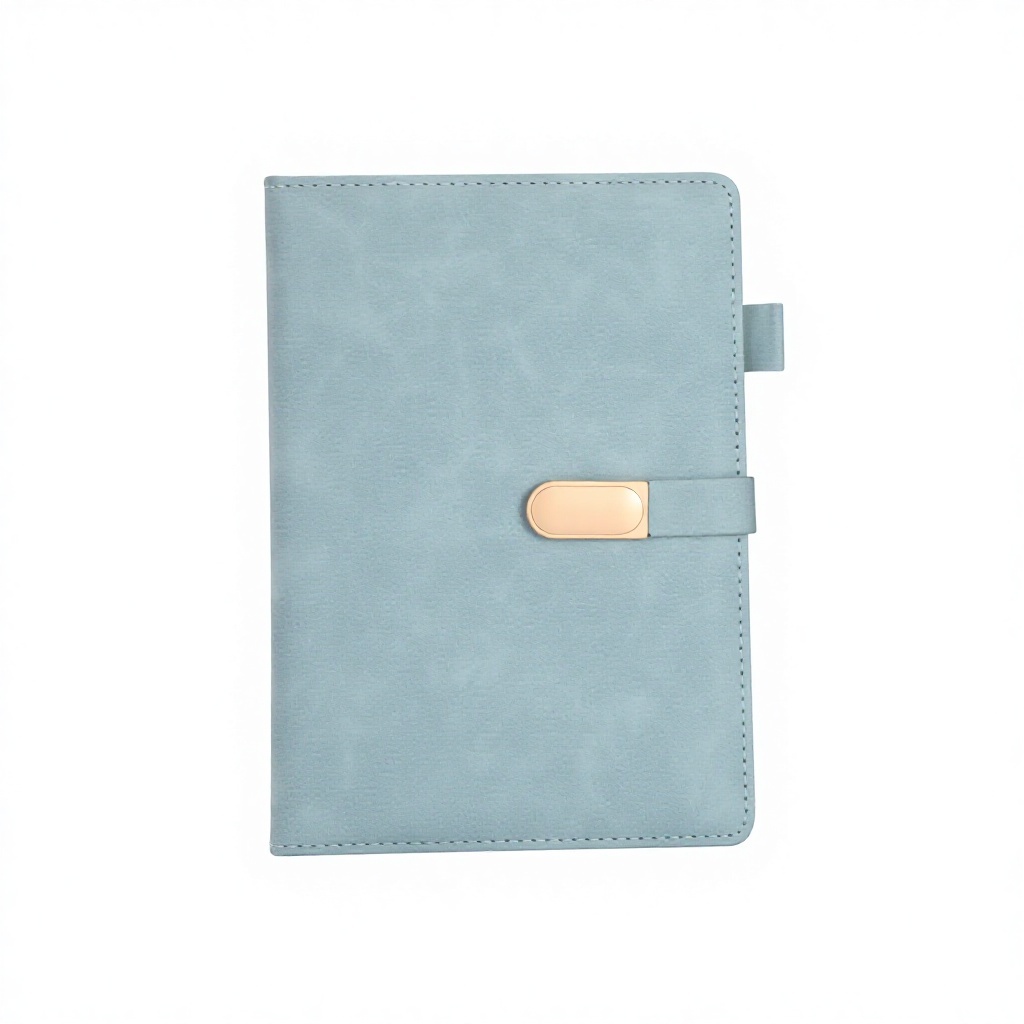 A5 ellipse Buckle --Sky blue