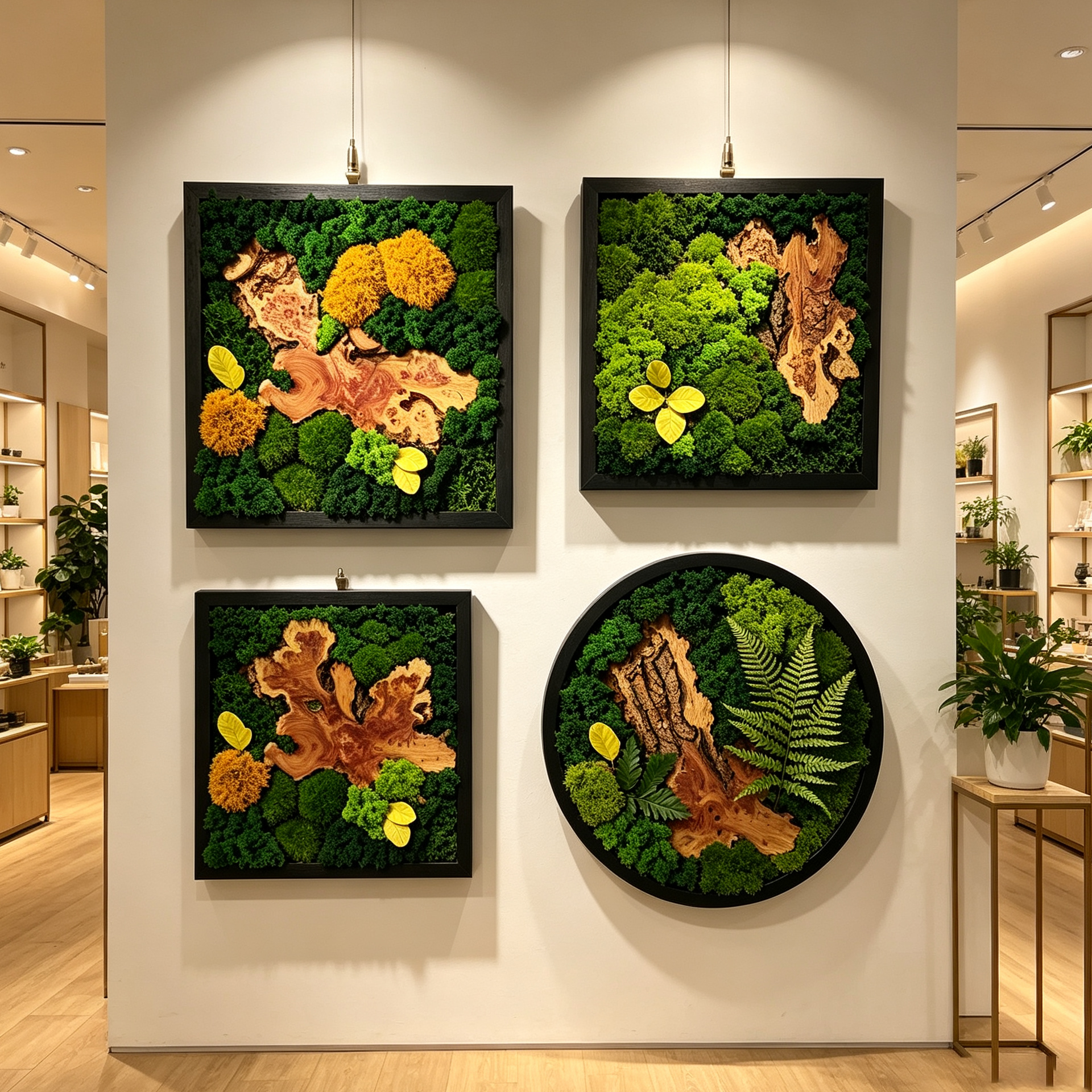 Panel de musgo real sin mantenimiento