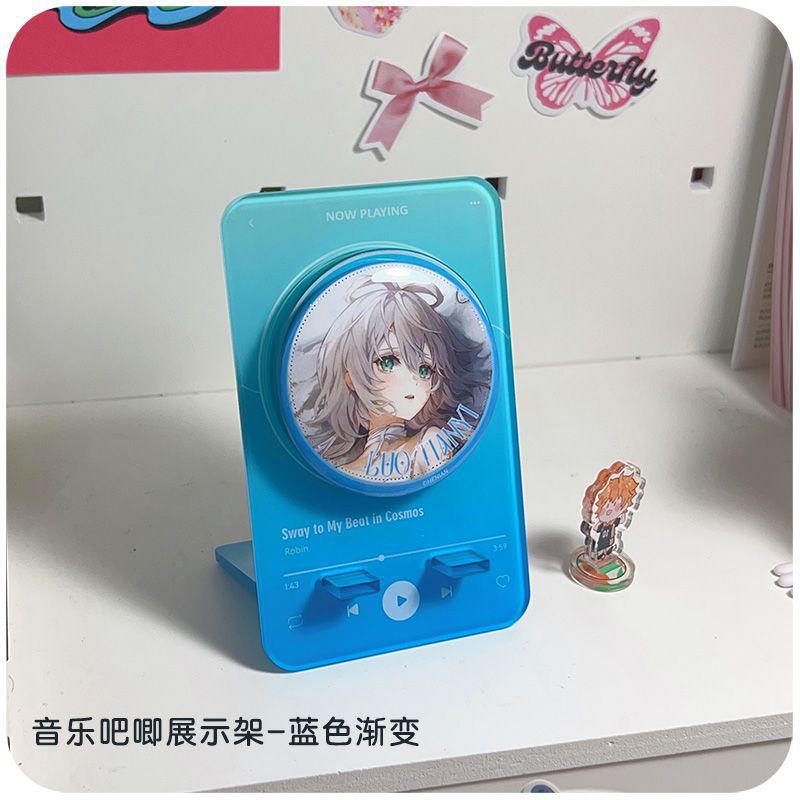 Music Bar Chip Display Stand - Blue Gradient