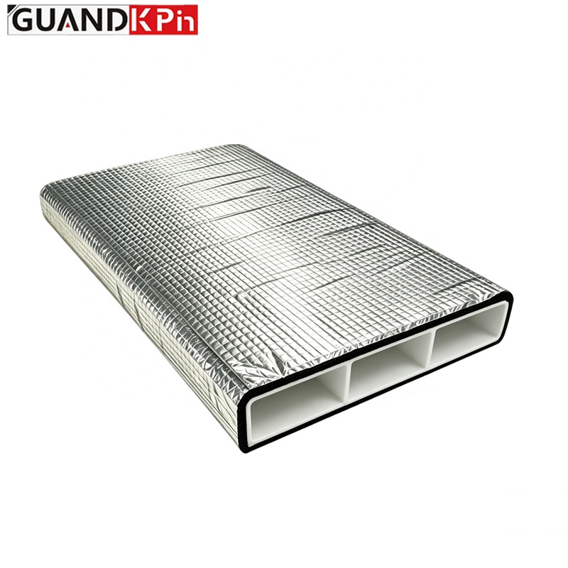 Insulated Underfloor Rectangular Flat Pipe