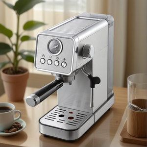 Macchina da caffè Espresso professionale da 9 Bar per casa e ufficio-macchina per caffè Espresso con leva manuale italiana con Touch Screen - Product Image 1