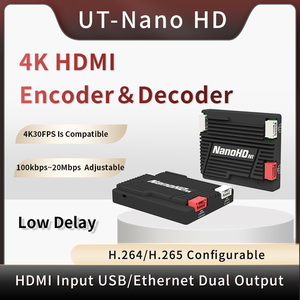 Codificador H.265/H.264 Decodificación simultánea de cuatro codificadores-decodificador de videos HD de 1080P Codificador de video Nano 4K - Product Image 6