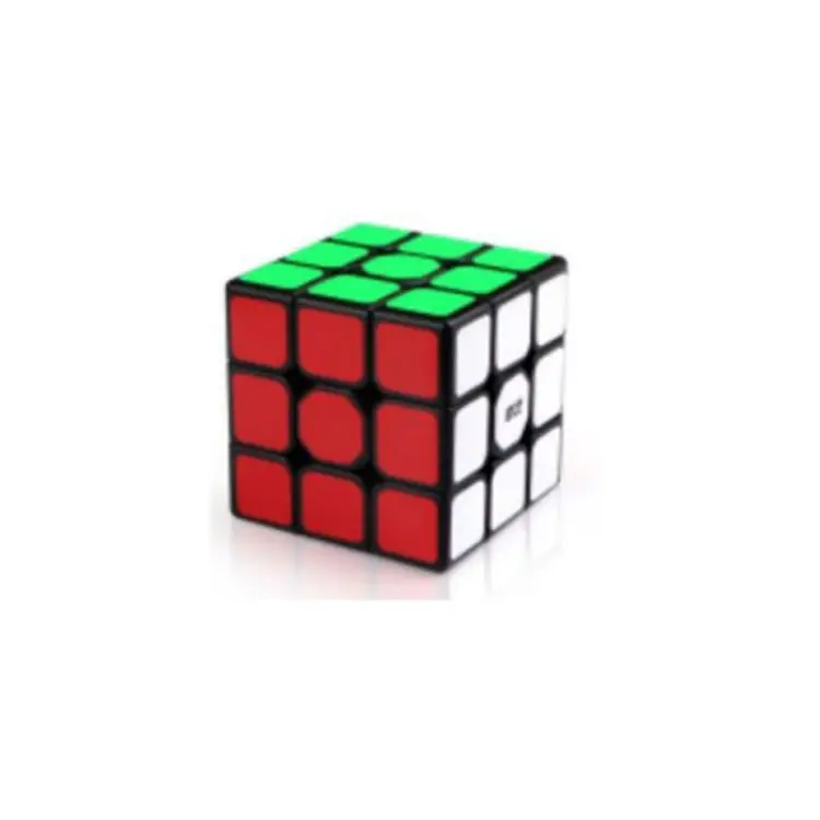 Top vente voile w 3x3 cube magique avec base noire pour enfants jouets éducatifs