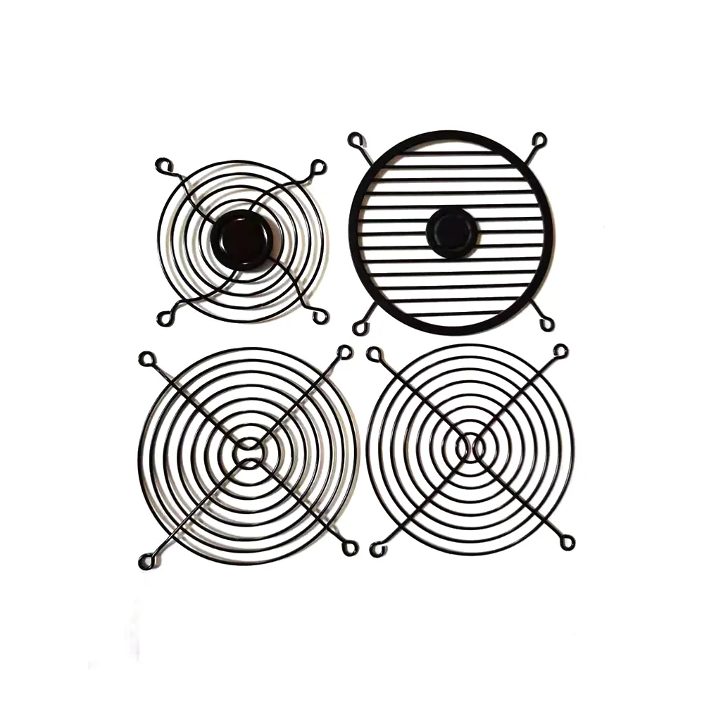 Protezione della ventola in metallo di alta qualità protezione della ventola in metallo del dispositivo di raffreddamento della griglia protettiva 120mm 80mm