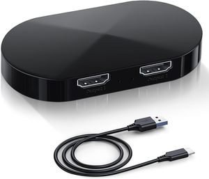 4K <strong>HDMI</strong> <strong>Splitter</strong> 2port <strong>1</strong> in <strong>2</strong> Out Extend Display Amplifier Dual Monitors 3D <strong>Splitter</strong> <strong>HDMI</strong> 4K 60Hz