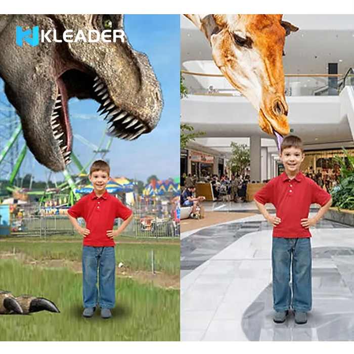 Augmented Reality Photo Booth Interactive AI with Avatars with Printer Digital Selfie Photo Machine for Events and Exhibition