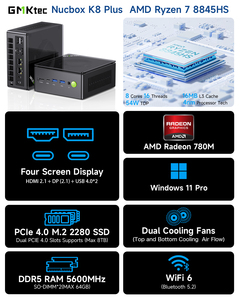 Gmktec R7 K8 PLUS AMD มินิพีซีสำหรับเล่นเกม8845HS 8-core 16-Thread 32GB DDR5 1TB SSD คอมพิวเตอร์ตั้งโต๊ะสำหรับเล่นเกม - Product Image 2