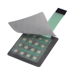 4x4 llaves de caucho de silicona de interruptor de teclado con teclado de membrana de Mylar de circuito - Product Image 4