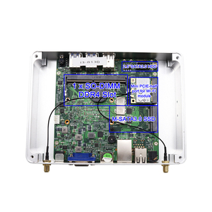 6 <strong>USB</strong> 6 COM 3 HD Mini Industry PC with Intel Core i7-10750H Supports <strong>GPIO</strong> Port &amp; up <strong>to</strong> 64GB DDR4 New with US Plug - Product Image 4