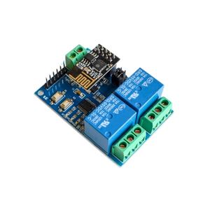 モジュール5V ESP8266 ESP-01 2チャンネルWiFiリレーモジュールIOTスマートホーム電話APPコントローラ用 - Product Image 2