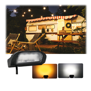 RV Light System <strong>LED</strong> Exterior Light for RV Caravan Camping 9W <strong>5</strong>&quot; White Amber <strong>Led</strong> Scene Light - Product Image 4